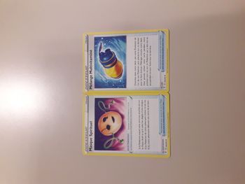 Masque spirituel + Mélange multivitaminé lot de 2 cartes Pokémon neuves