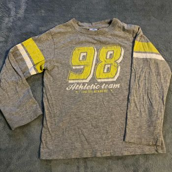 T-shirt manches longues style rétro