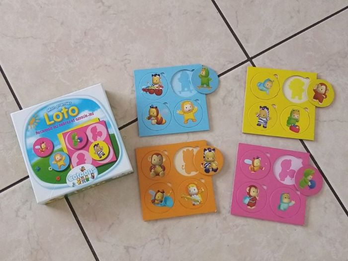 jeu mon premier loto de cotoons