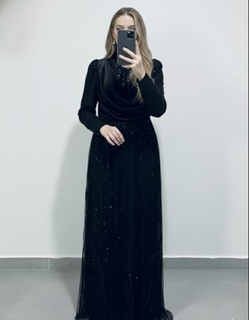 Robe soirée noire