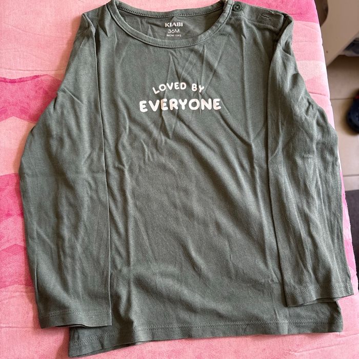 Lot 2 t-shirt manche longues - photo numéro 2