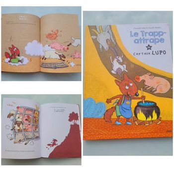 Grand livre le Trapp-attrape de Capt'ain Lupo