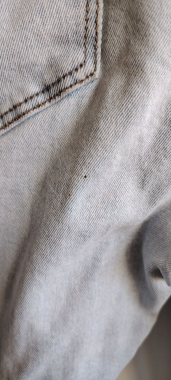 Jean bleu destroy Stradivarius – Taille 36 - photo numéro 4