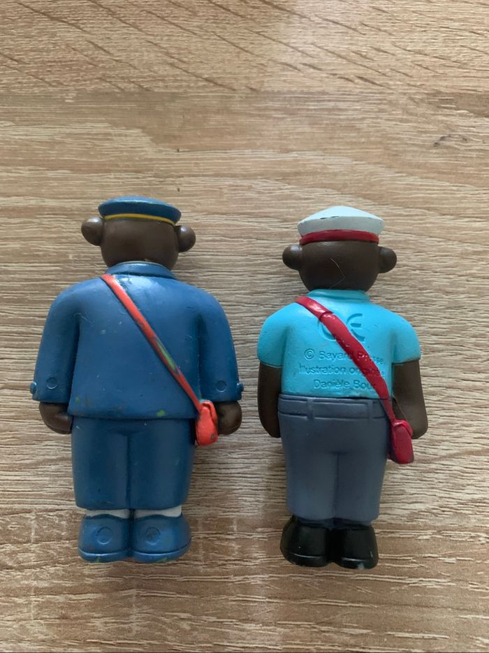 7 figurines petit ours brun les métiers - photo numéro 5