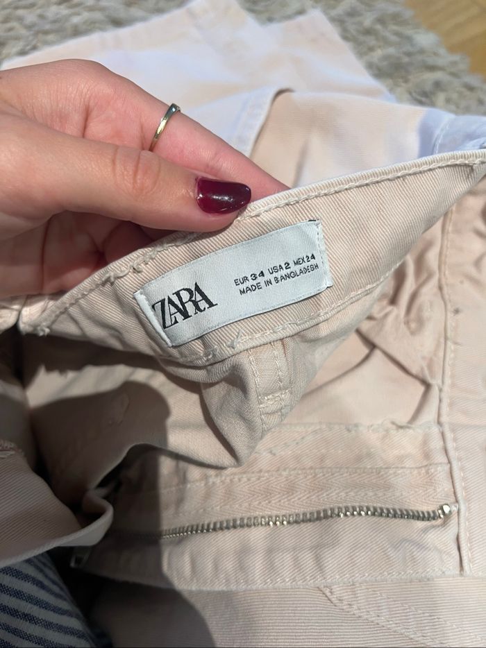 Pantalon cargo rose pale - photo numéro 4