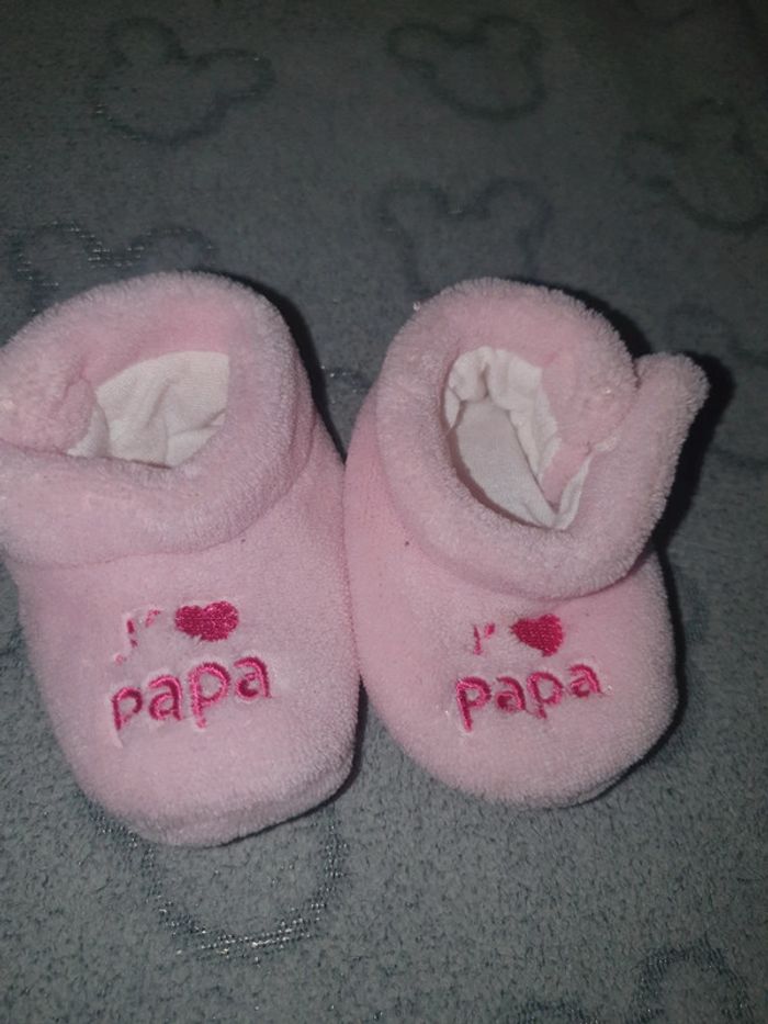 Chausson bebe fille