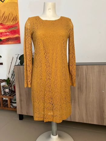 Robe moutarde taille 1 / S/ 36