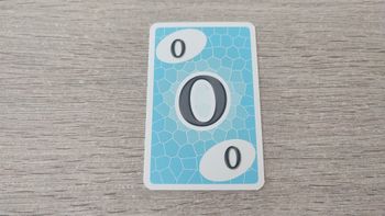 Carte numéro 0 n°0 pièce détachée Skyjo jeu de société #E15
