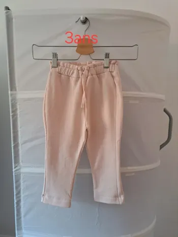 Pantalon jogging rose