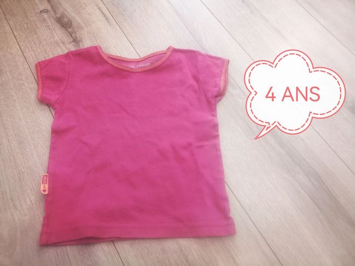 T-shirt MC taille 4 ans 🔁