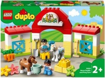 Lego 10951 Duplo - L'écurie et les Poneys.