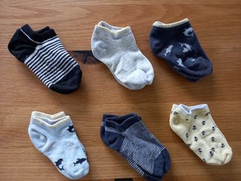 Lot de 6 paires de socquettes 23/26