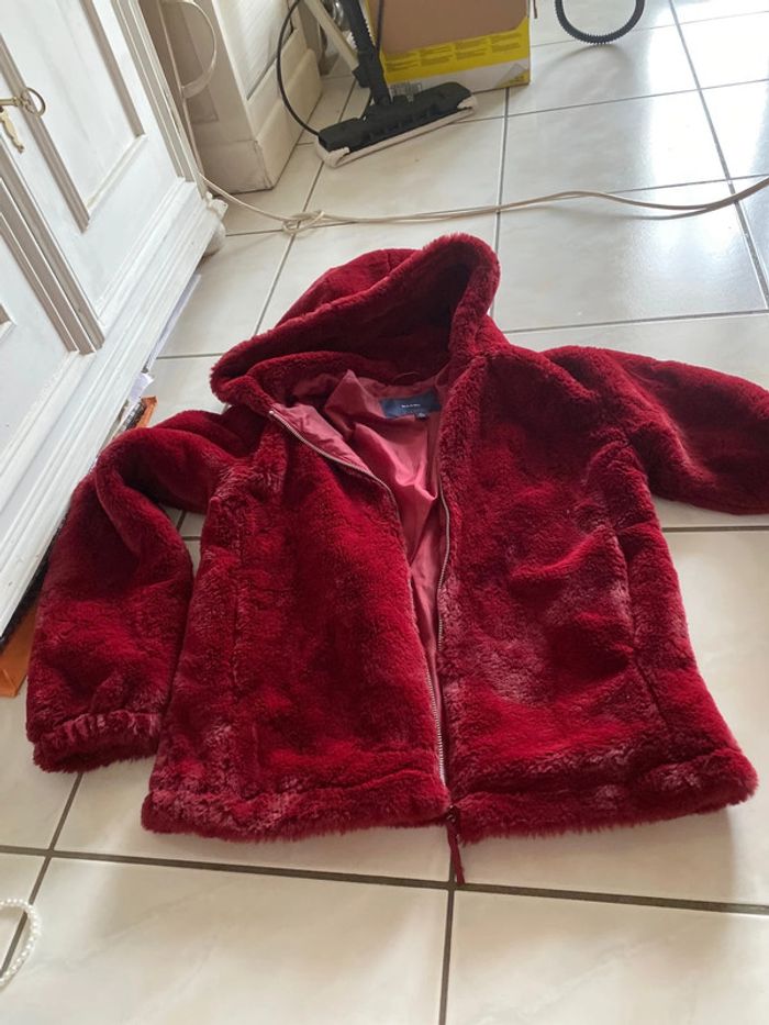 Manteau Bordeaux xs