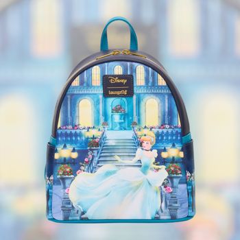 Loungefly Disney Cinderella Castle Steps Mini Backpack USA