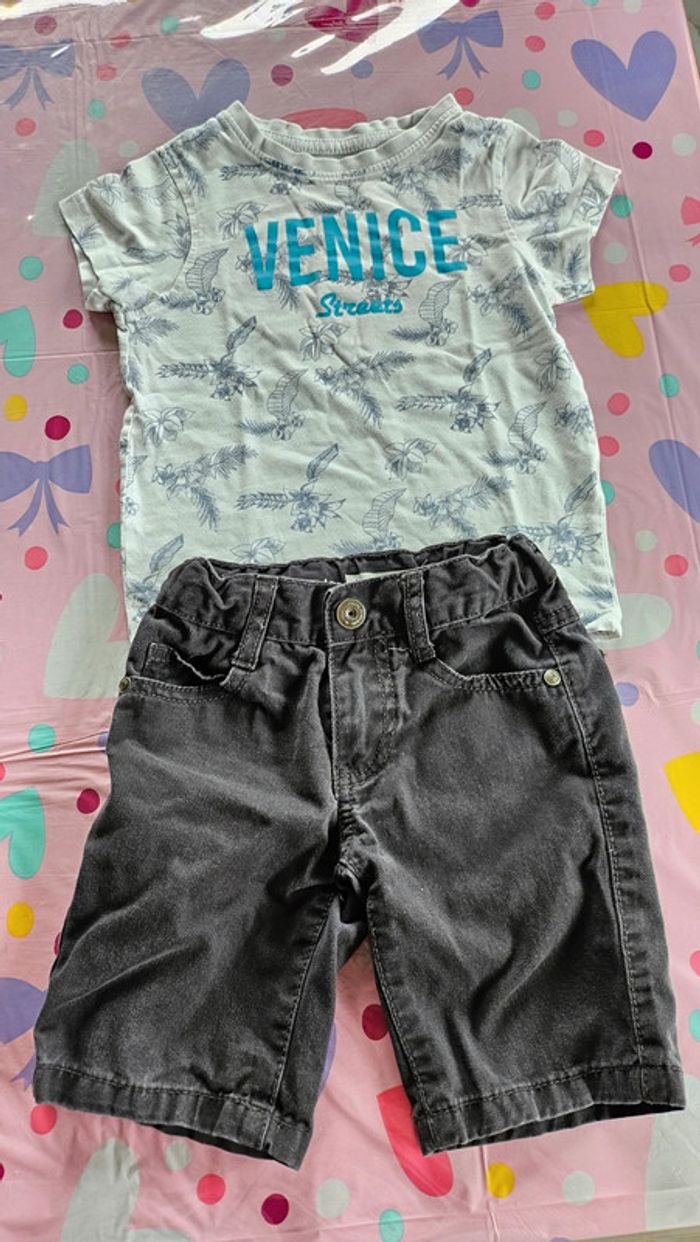 Ensemble short 3 ans
