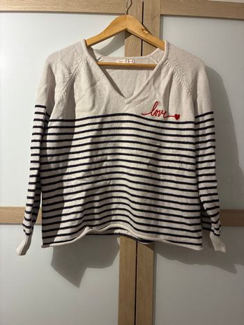Pull à rayure