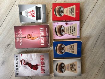 Collection Freida McFadden la femme de ménage + la psy + le boyfriend + la locataire