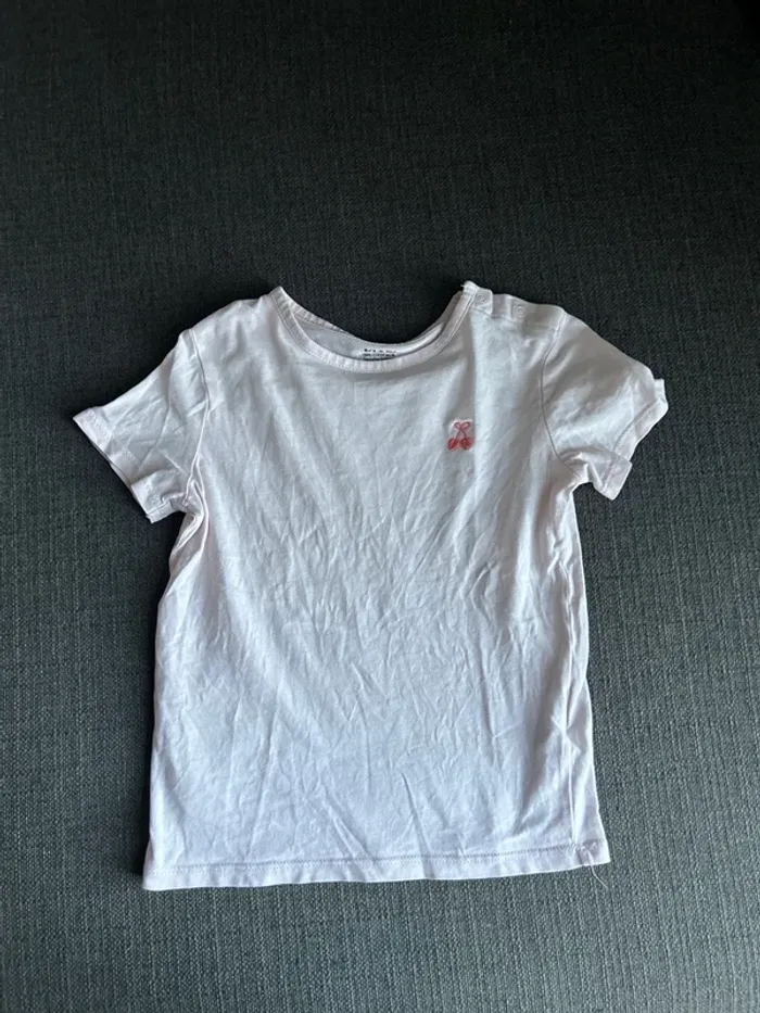 T-shirt manches courtes bébé fille, 36 mois kiabi