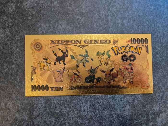 Billet OR à collectionner Pokemon - photo numéro 2