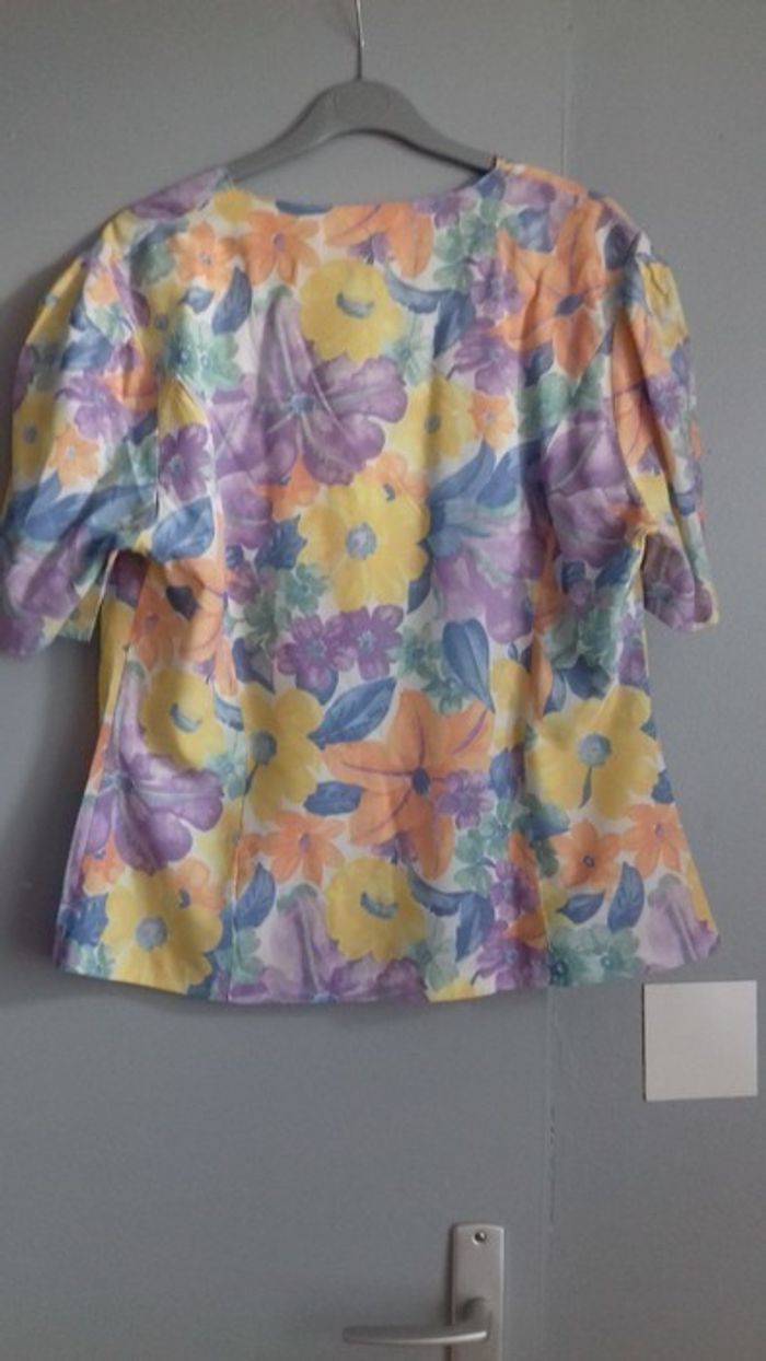 blouse fleurie - photo numéro 2
