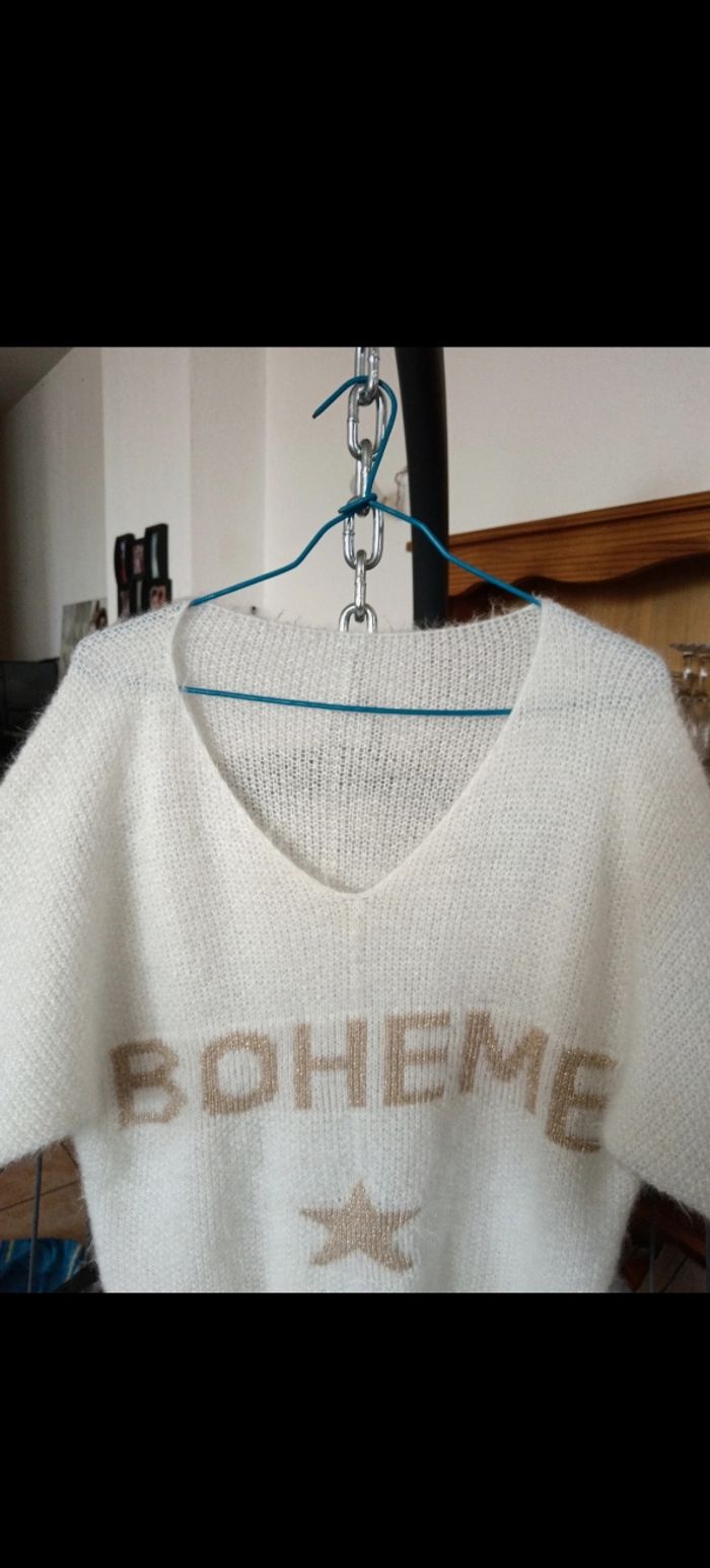 Pull tout doux bohème en TBE - photo numéro 2