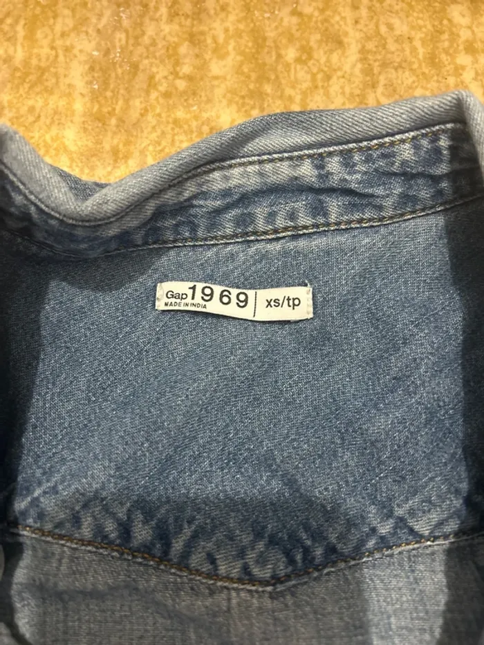 Veste en jean gap - photo numéro 3