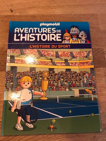 Livre Playmobil Aventures de l’histoire Numéro 51 L’histoire du sport