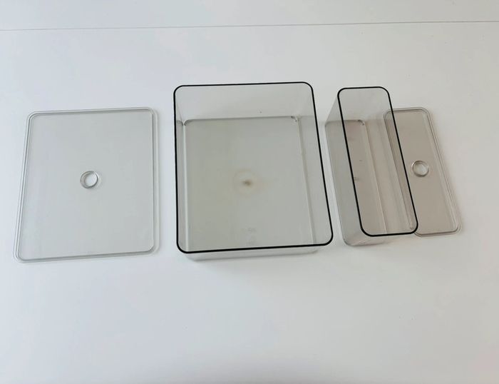 Lot de 2 boites rangement avec couvercle - IKEA - photo numéro 2