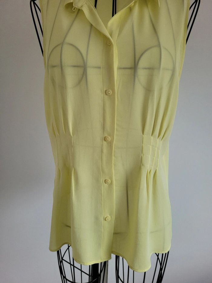 Blouse jaune - Mango - photo numéro 2