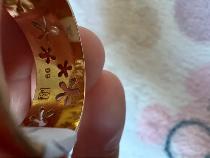 Bague Plaqué Or Flora doré - photo numéro 5