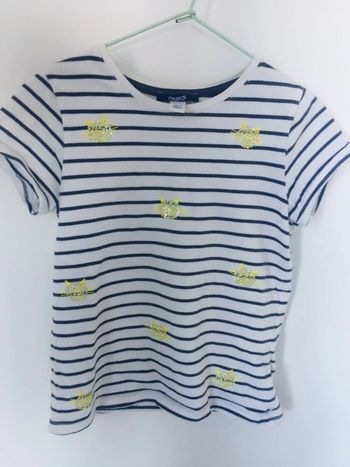 TEE shirt fille okaïdi 8 ans