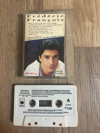 Cassette audio-Frédéric François-Histoires d’amour