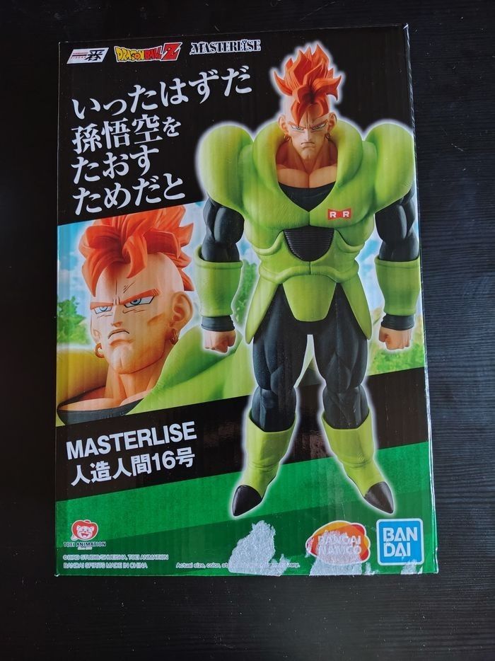 Figurine Dragon Ball Z Masterlise Ichibansho Android 16 (C-16, Fear, Cell Game)
