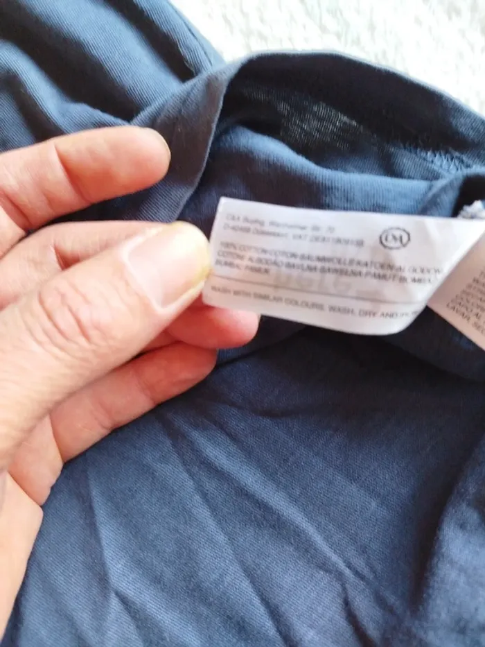 T-shirt garçon C&A marine taille 170/176 cm - photo numéro 6