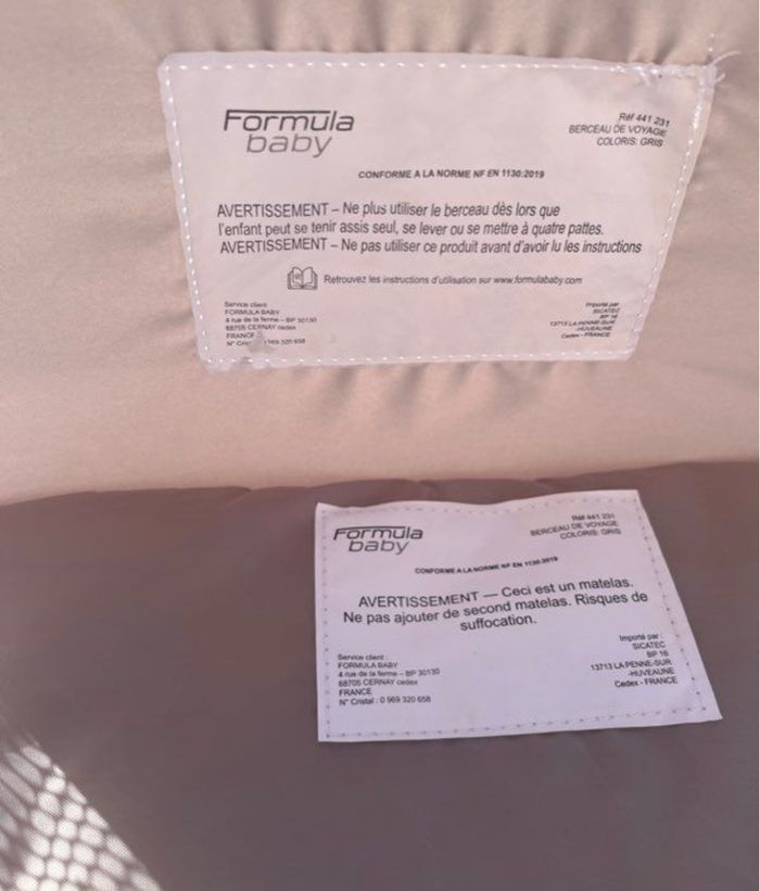 Berceau de voyage bébé - photo numéro 5