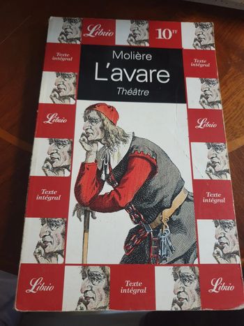 Livre L'Avare