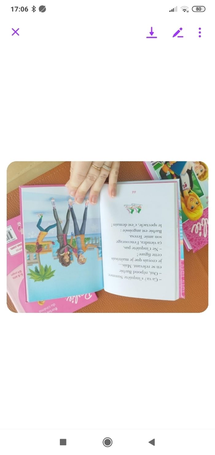 Lot de 3 livres barbie - photo numéro 4