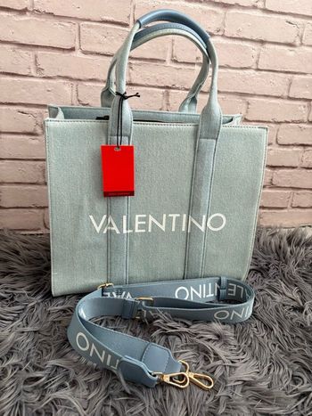 Sac Valentino en jeans clair 