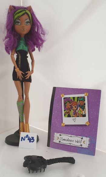 Monster High Clawdeen Wolf Basic 3