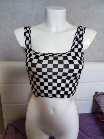 Top court Shein (neuf, noir), S / 36 / 8