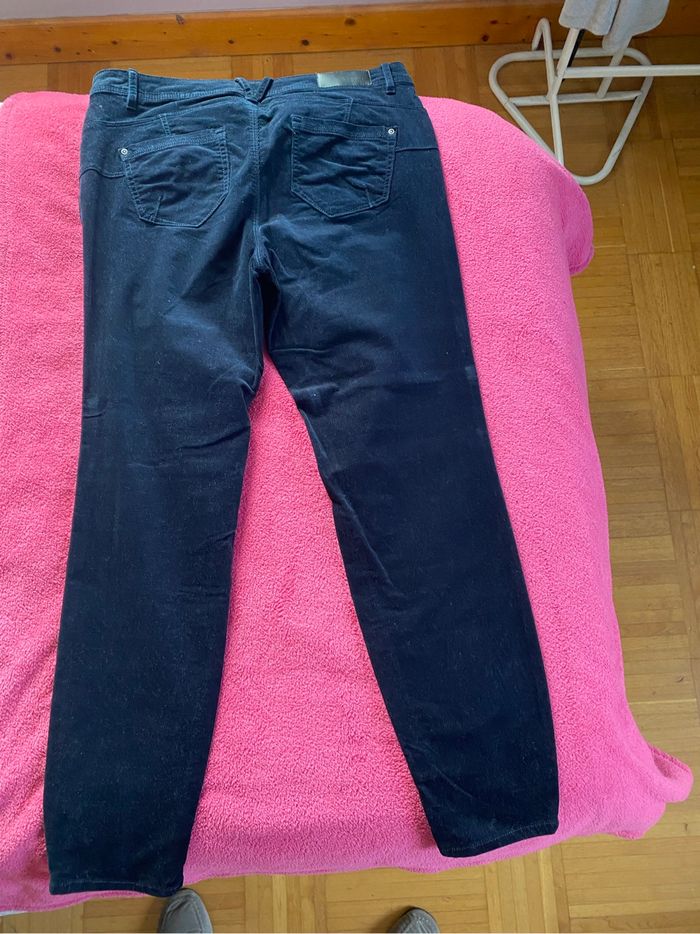Pantalon velours lisse - photo numéro 2