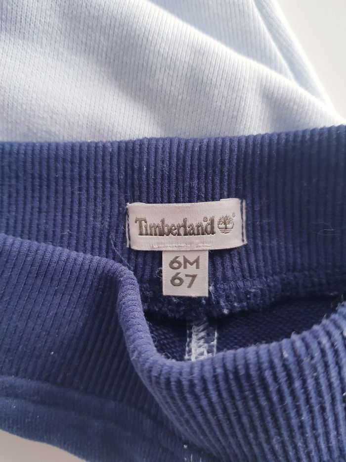 Timberland - Ensemble tee-shirt manches longues + pantalon training (6 mois) - photo numéro 7