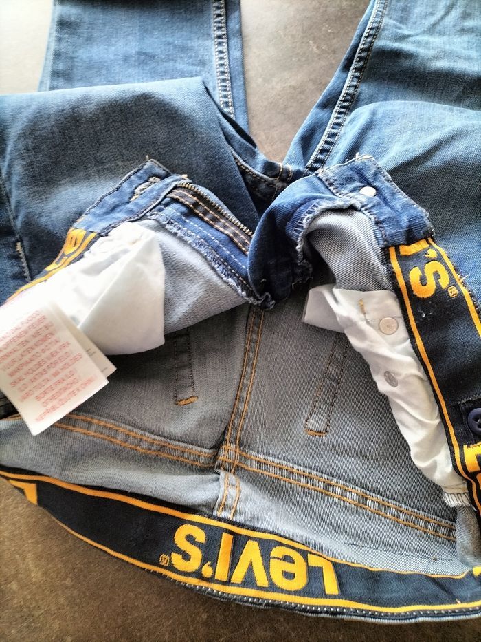 Jean slim bleu 14 ans Levi's - photo numéro 6
