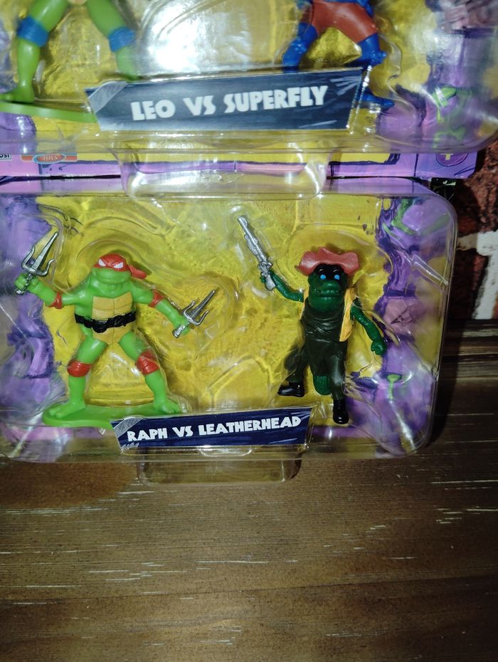 Lot de 4 coffrets figurines Tortue ninja - photo numéro 5