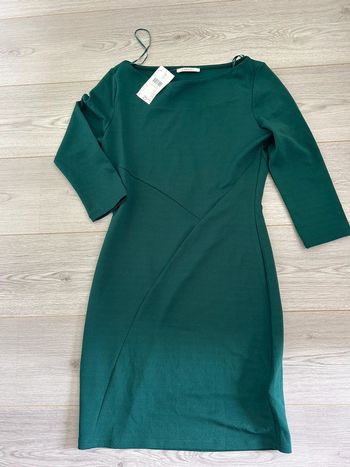 Robe tee shirt verte neuve