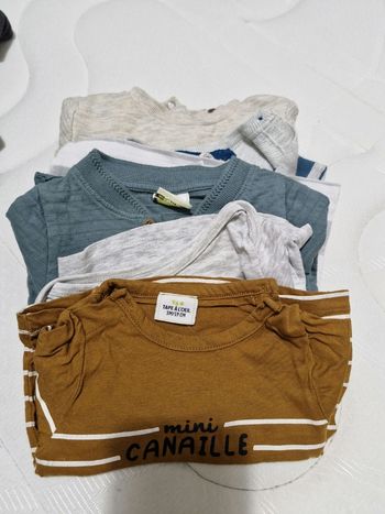 Lot de 6 haut manches longues