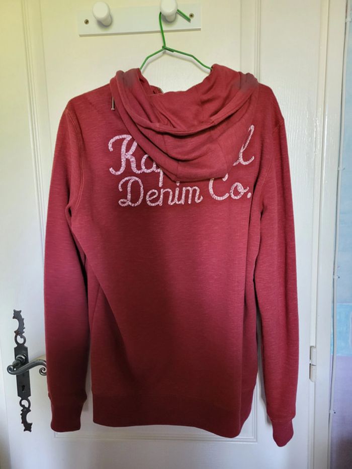 Veste rouge bordeaux Kaporal L - photo numéro 2