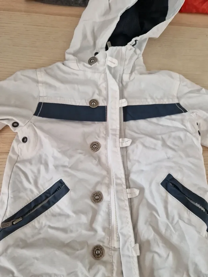 Manteau garçon type parka 12 mois