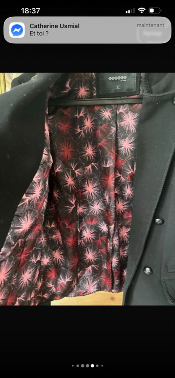 Veste noire - photo numéro 4