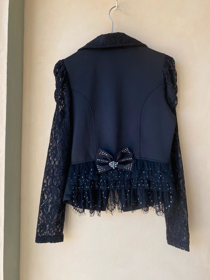 Blazer fantaisie noir Redial S - photo numéro 4